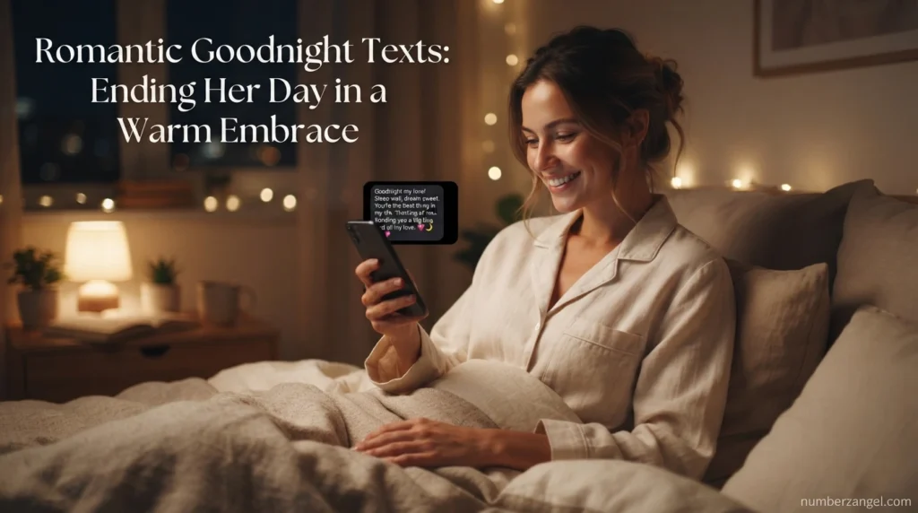 Romantic Goodnight Texts: Ending Her Day in a Warm Embrace