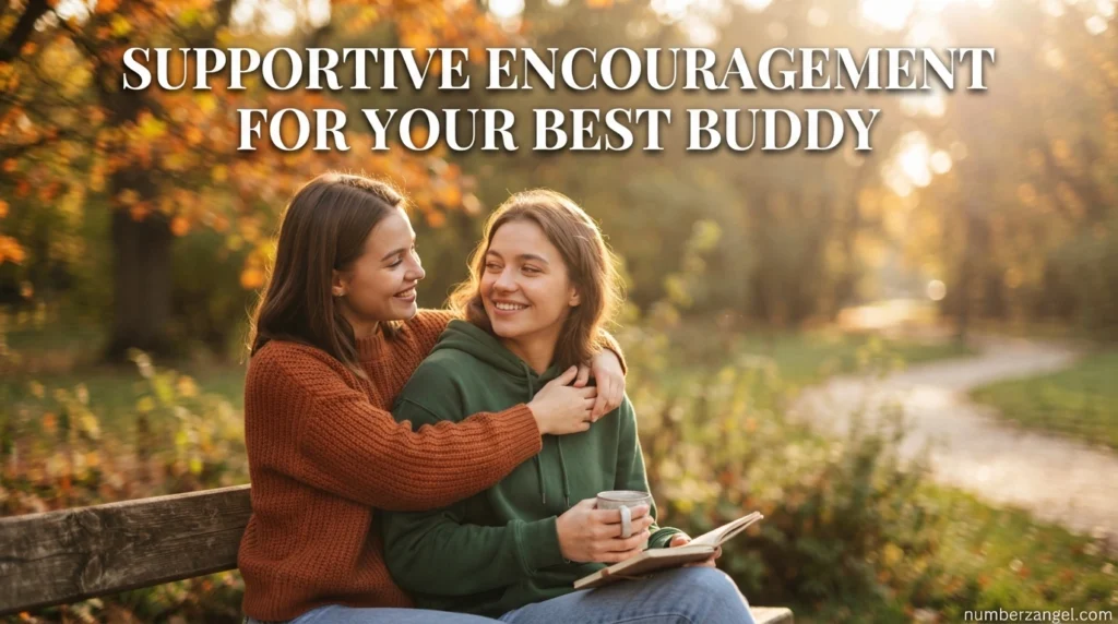 Supportive Encouragement for Your Best Buddy