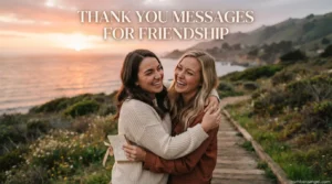 Thank You Messages for Friendship