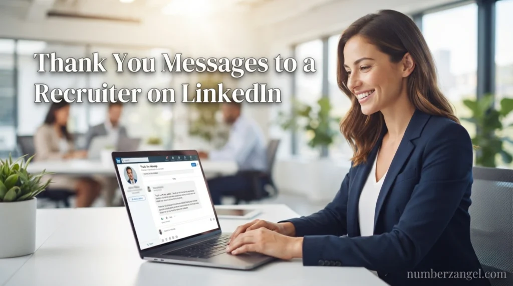Thank You Messages to a Recruiter After an Interview