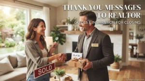 Thank You Messages to Realtor