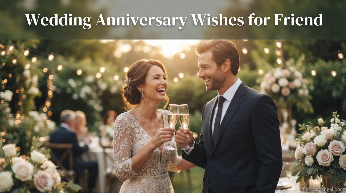 Wedding Anniversary Wishes for Friend