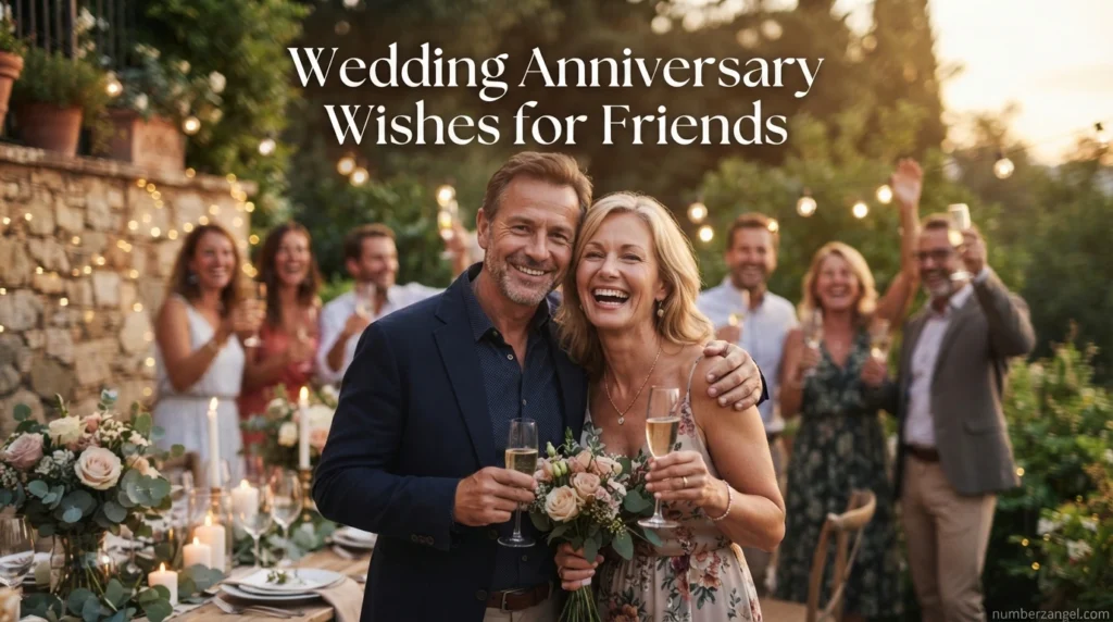 Wedding Anniversary Wishes for Friends